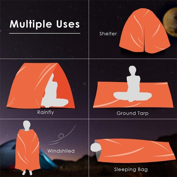 Outdoor Living Bivy Emergency Sleeping Bag Thermal Insulation