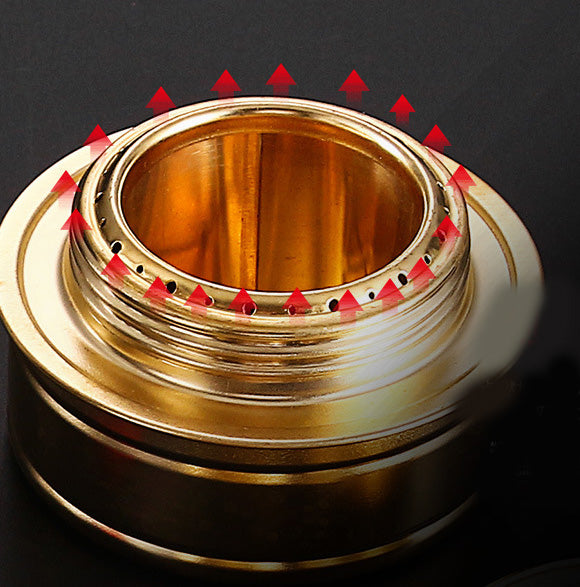 ALOCS Liquid & Solid Alcohol Stove – Portable Dual Fuel Camping Stove for Backpacking, Hiking & Outdoor Cooking