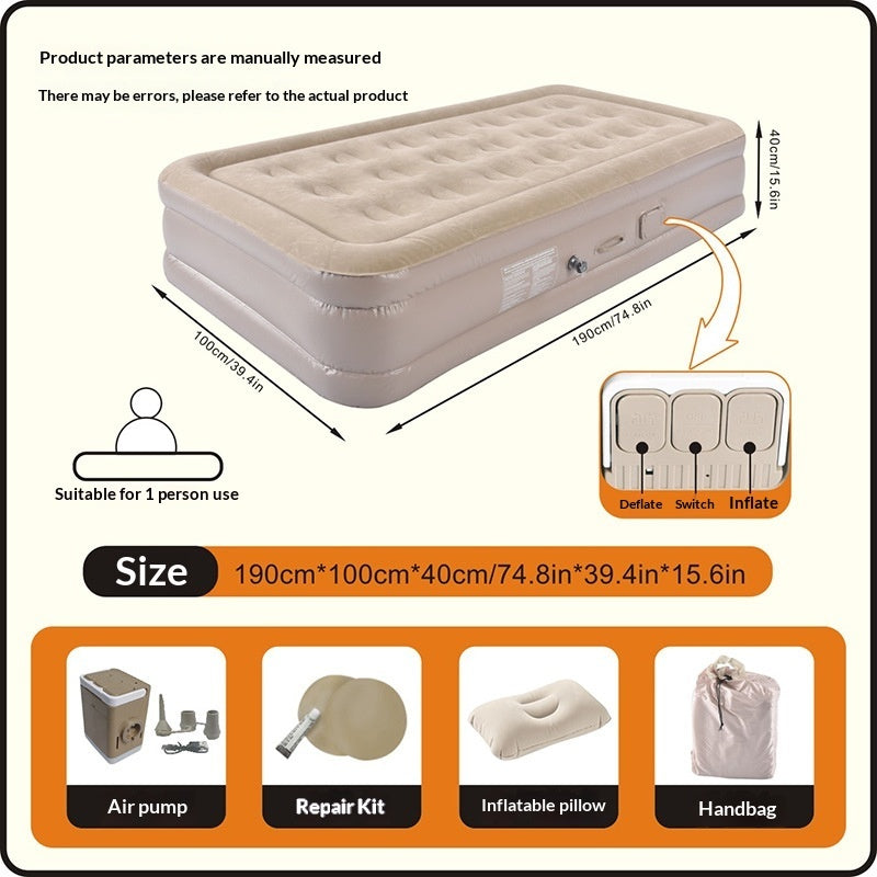 Camping Automatic Inflatable Portable Folding Mattress