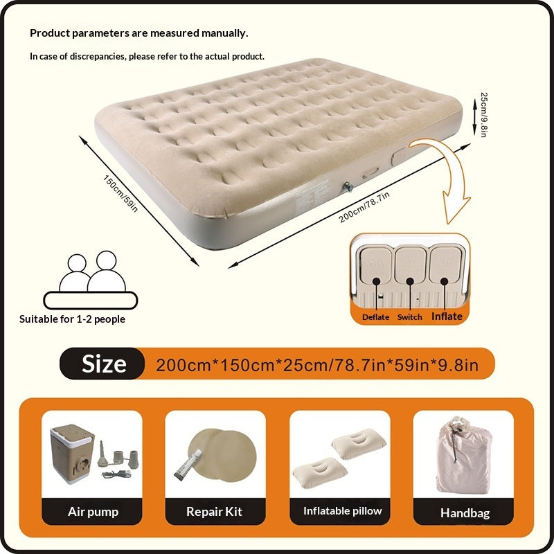 Camping Automatic Inflatable Portable Folding Mattress