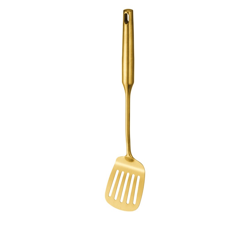 Stainless Steel Cooking Spoon Kitchenware Gift Set Custom Gilded