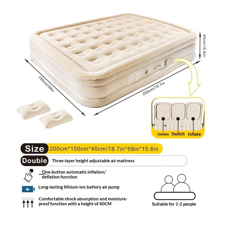 Camping Automatic Inflatable Portable Folding Mattress