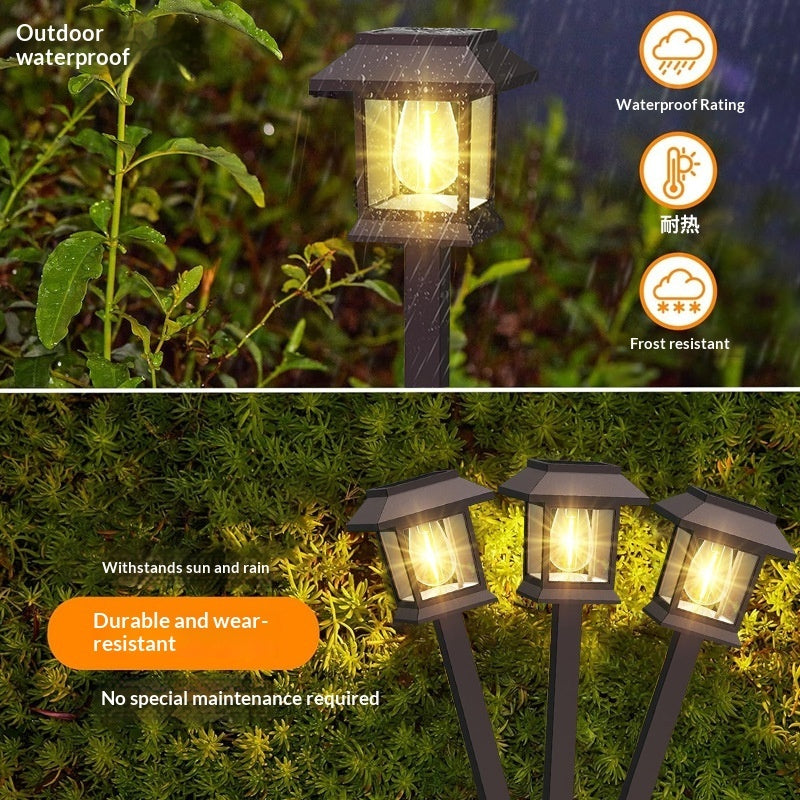 Solar-powered Outdoor Lighting Tungsten Filament Lamps For Ambiance And Landscape Lighting