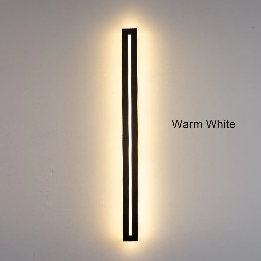Waterproof IP65 LED Wall Sconce – Outdoor Long Light