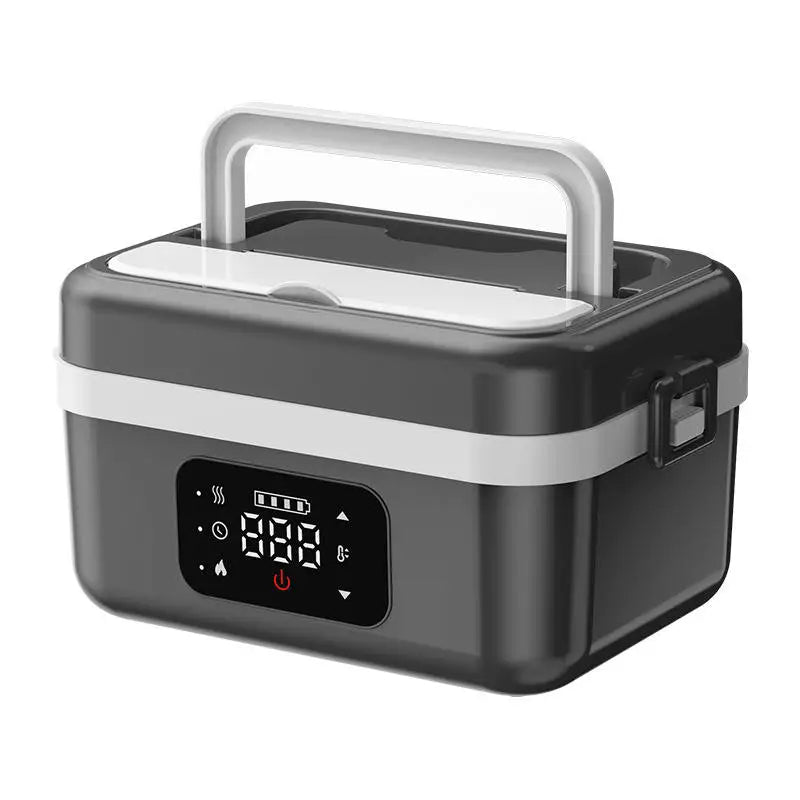 Wireless Electric Lunch Box – 8000mAh Battery, 60W Food Warmer