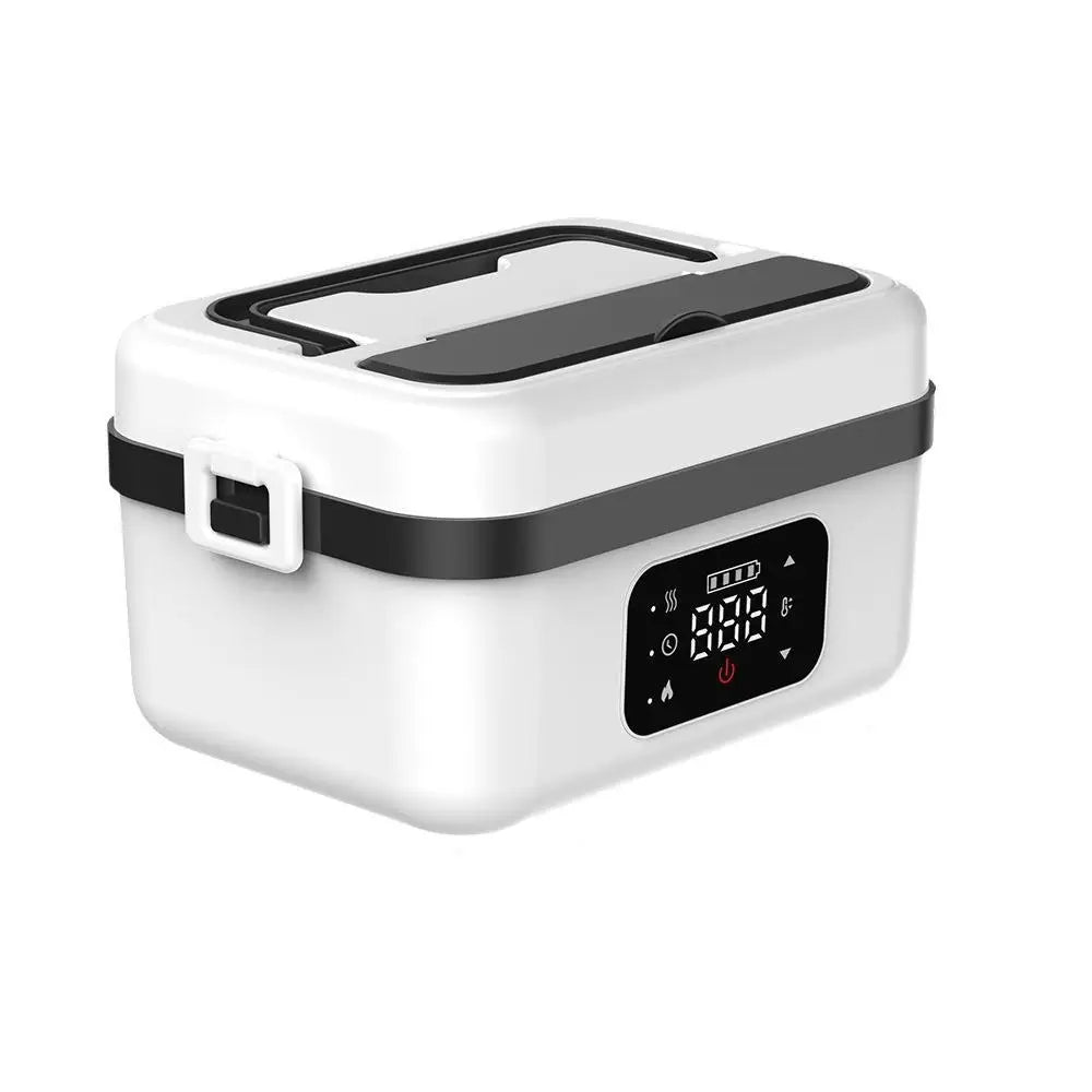 Wireless Electric Lunch Box – 8000mAh Battery, 60W Food Warmer