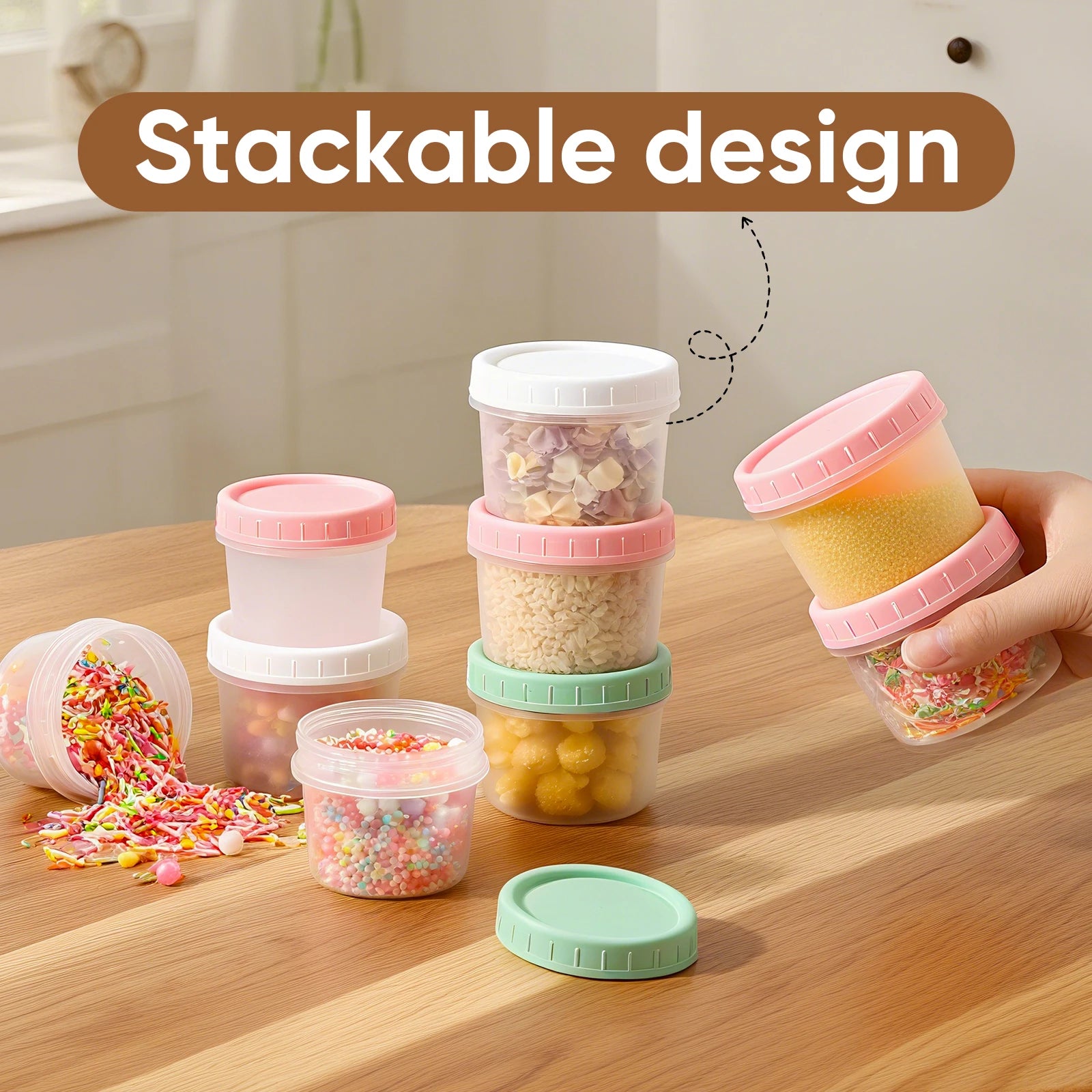 Leak-Proof Food Storage Containers – BPA-Free with Lids