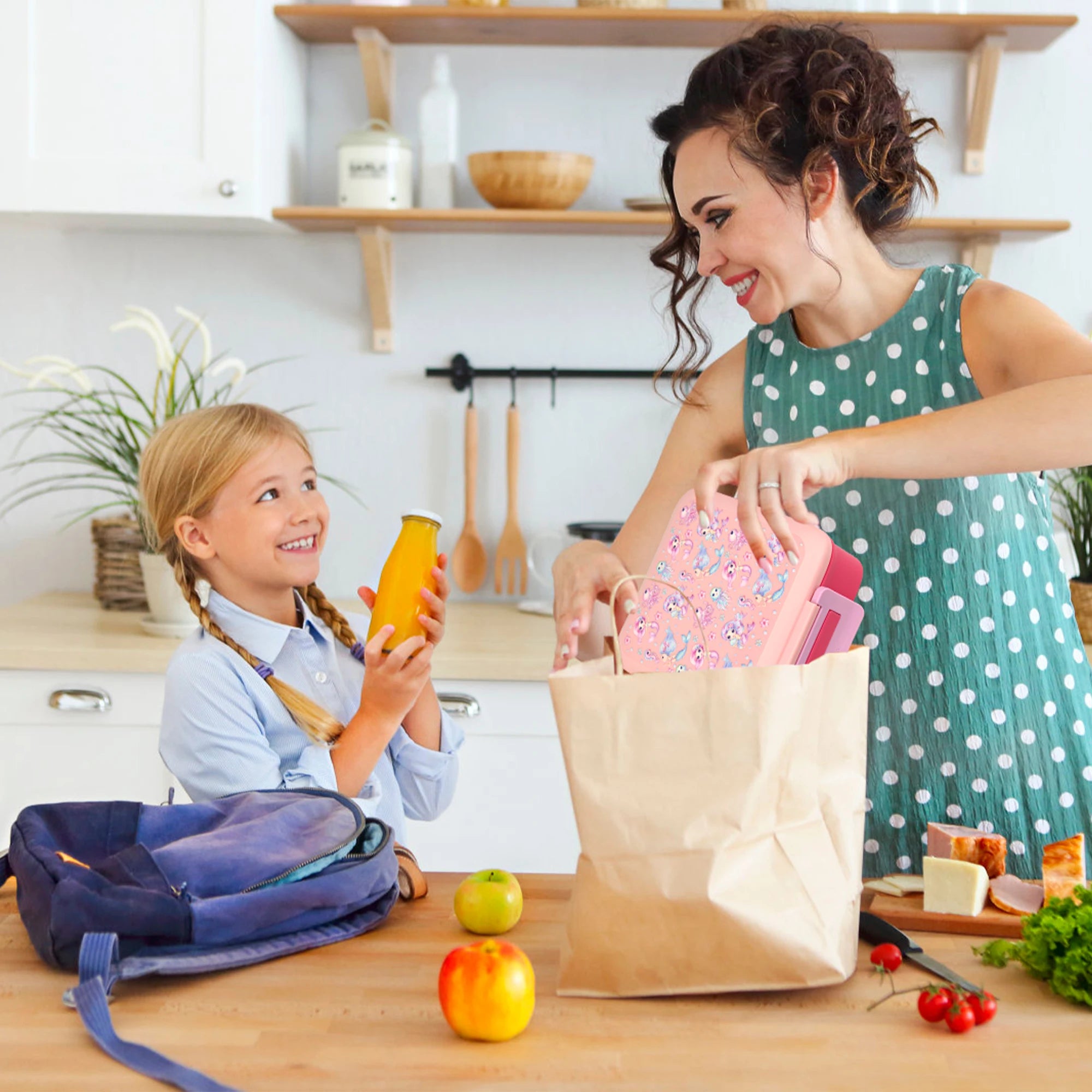 Kids Bento Lunch Box – Leak-Proof with Insulated Jar