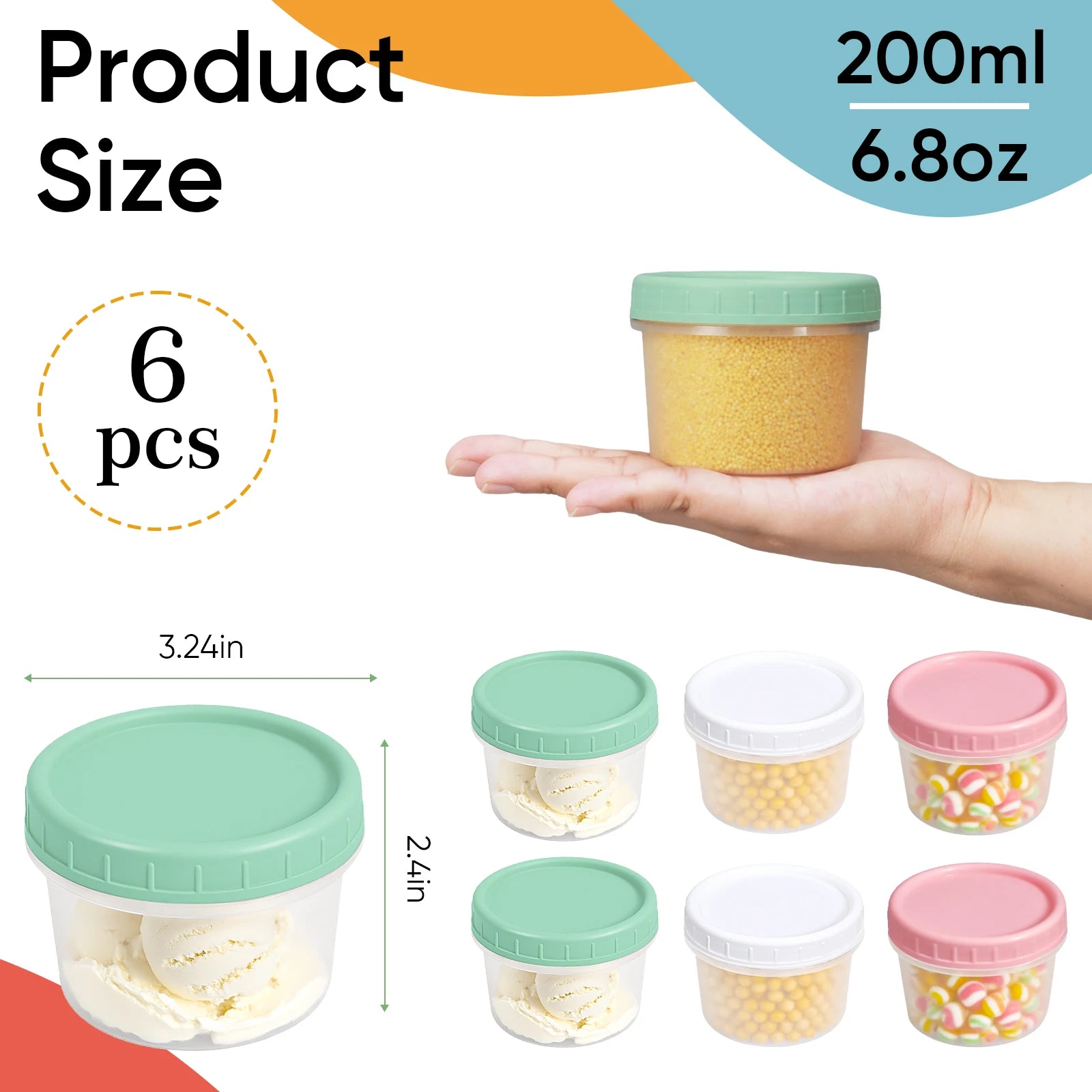Leak-Proof Food Storage Containers – BPA-Free with Lids