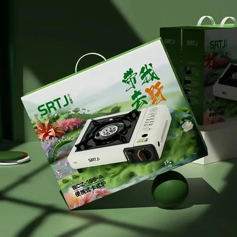 2025 Portable Outdoor Cassette Stove – Butane Gas Burner