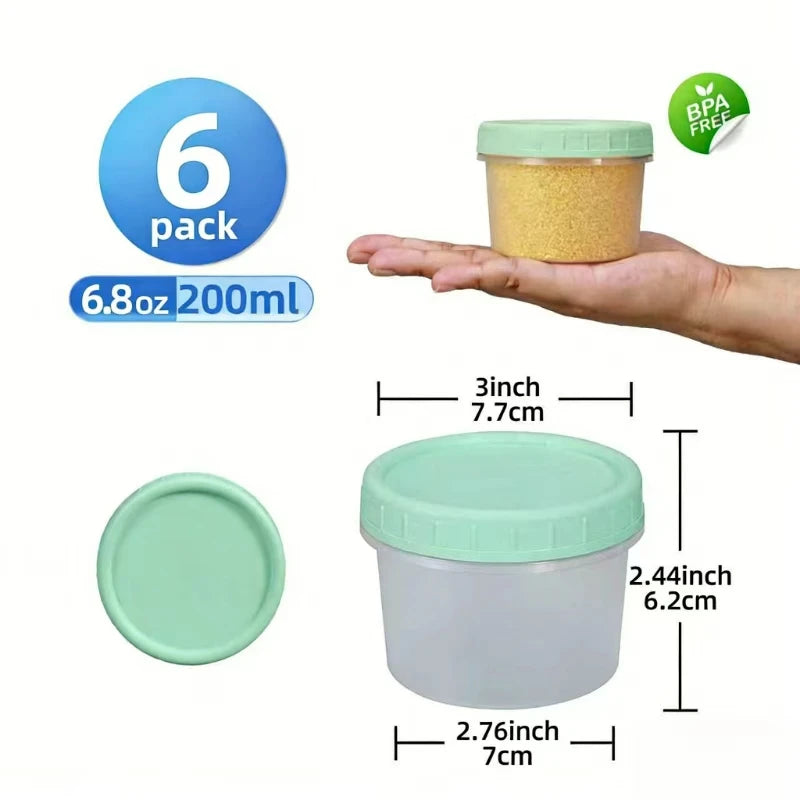 Leak-Proof Food Storage Containers – BPA-Free with Lids