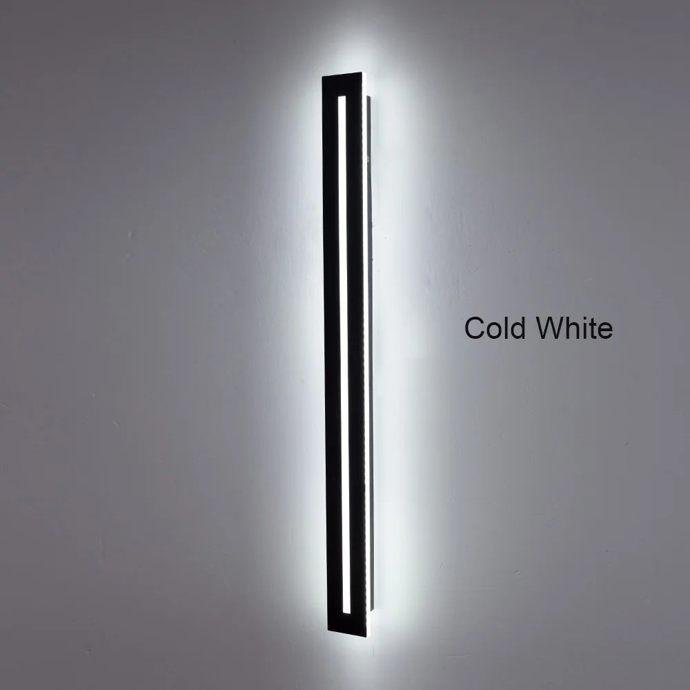 Waterproof IP65 LED Wall Sconce – Outdoor Long Light
