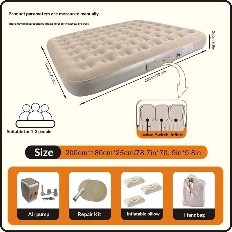 Camping Automatic Inflatable Portable Folding Mattress