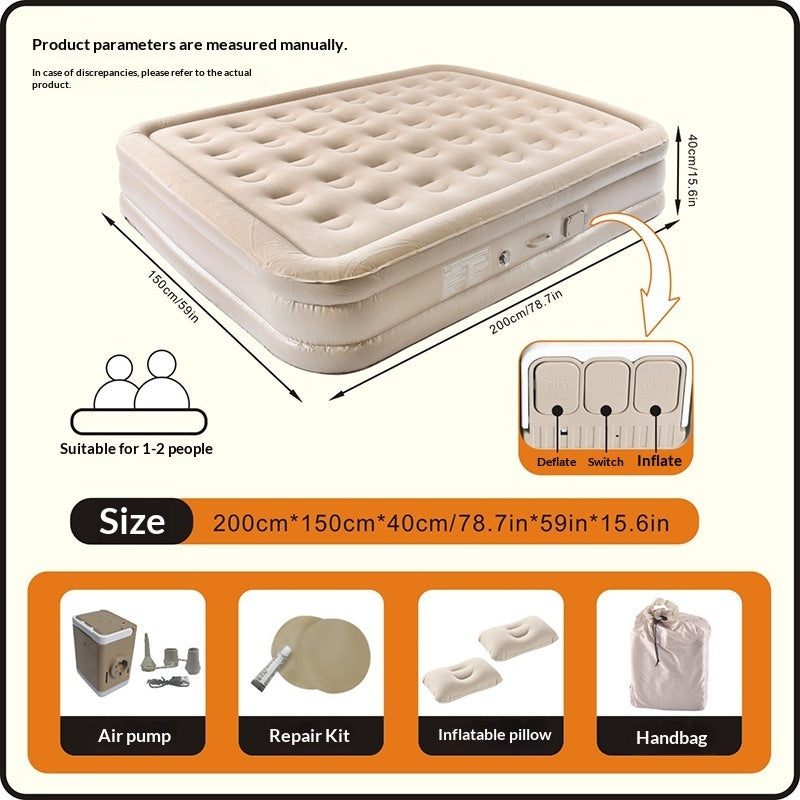 Camping Automatic Inflatable Portable Folding Mattress